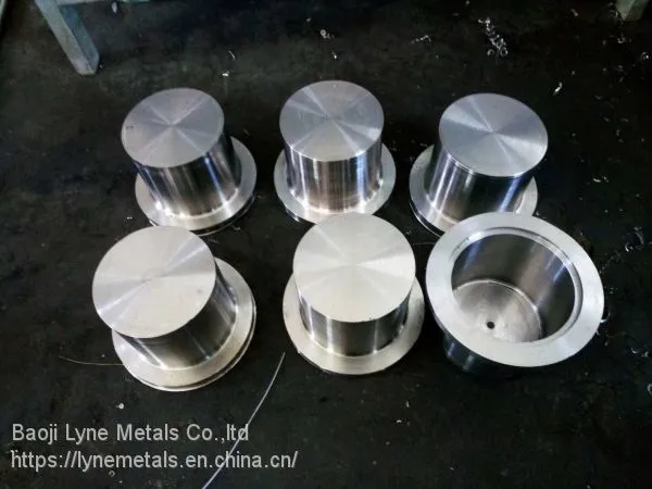 99.6% Polished Pure Titanium Melting Crucible High Purity Titanium Crucible photo-3