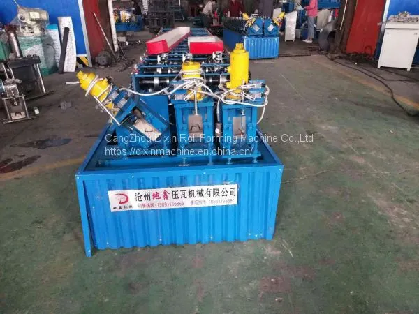 Three Profiles Ceiling Angle Omega Light Keel Stud Steel Roll Forming Machine With Good Price photo-2