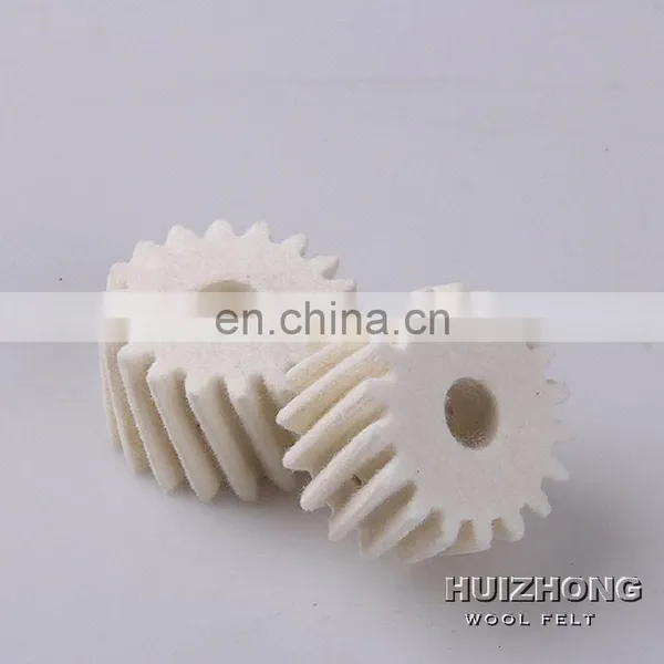 40mm Dia Oil Absorption Gear Wool Felt Helical Gear photo-2