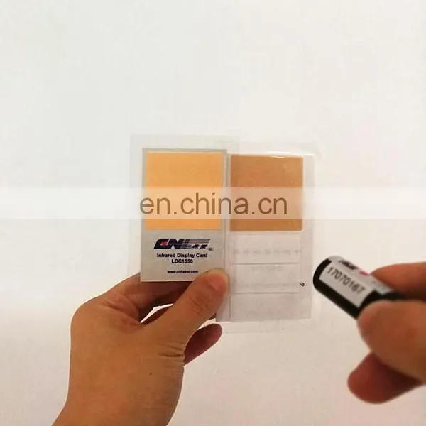 IR Laser Detetor/laser Sensor/ Laser Viewing Cards photo-3