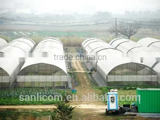 Agriculture Commercial Plastic Film Covered Greenhouses photo-4