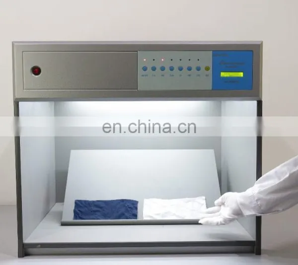Color Light Box D65, Color Assessment Cabinet for Fabric photo-4