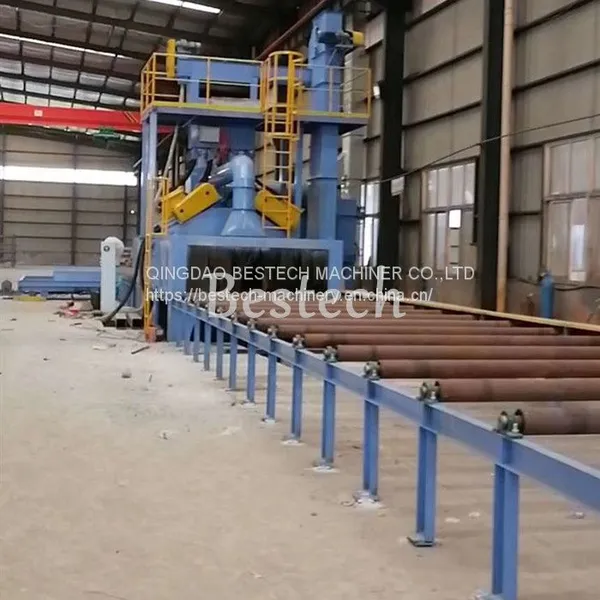 Q69 Roller Conveyor Pass Type Shot Blasting Machine photo-5