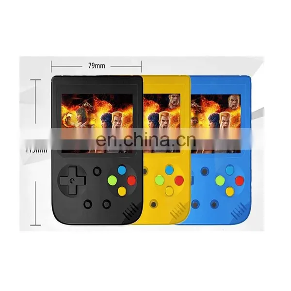 Handheld Game Console Mini Player With 500 in 1 Classical Games TV Video Game Box Retro AV 3 Inch Screen for SUP Joystick photo-5