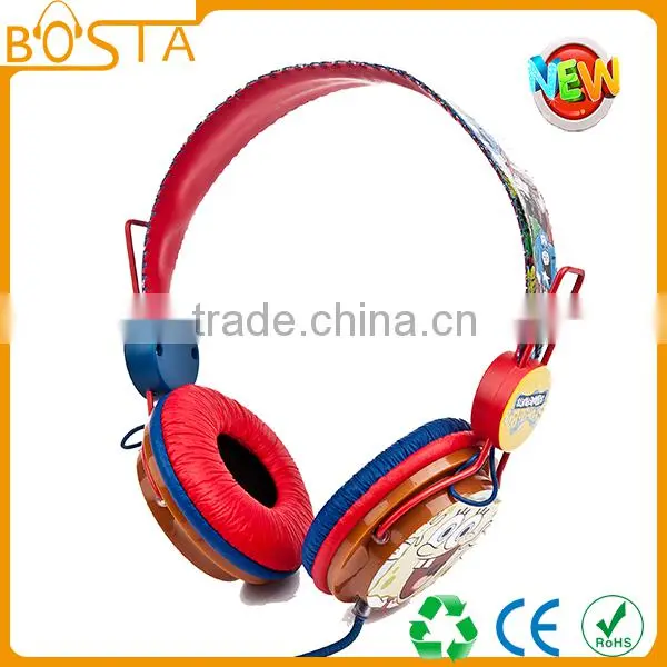 Popular Fancy Stereo Cool Colorful Promotional Cute Funny Animation Headphone photo-3