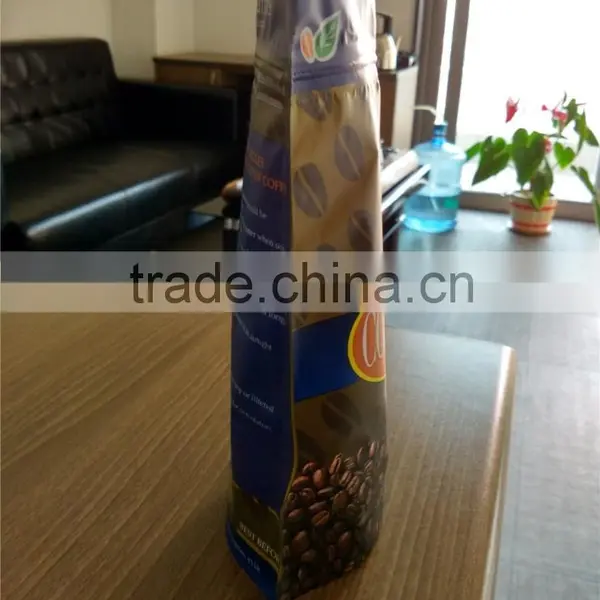 Stand up Coffee Pouch Laminated Plastic Customer Printing Coffee Bag photo-2