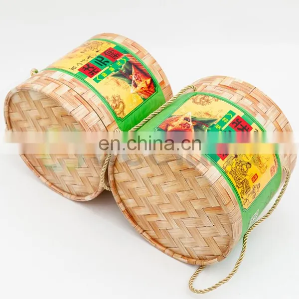 Round Eco-packaigng Bamboo Boxes Cardboard Packaging photo-3