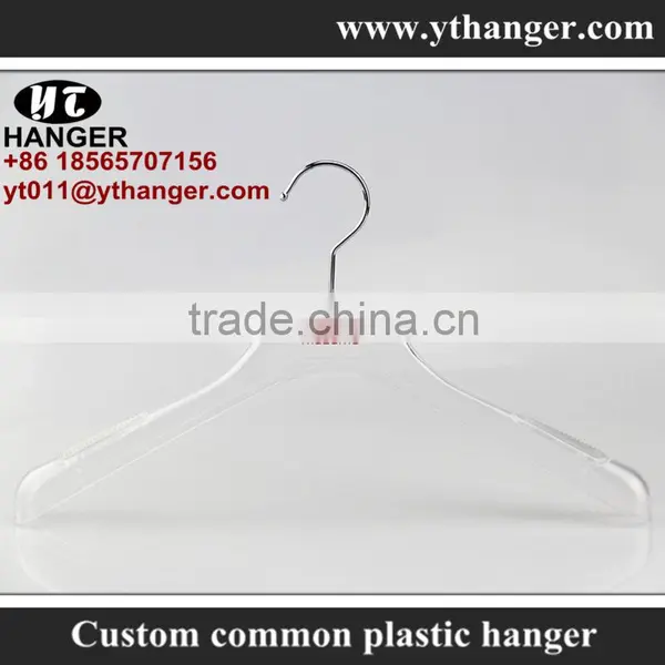 IMY-487 Transparent Women Plastic Shirt Hangers Rack photo-2
