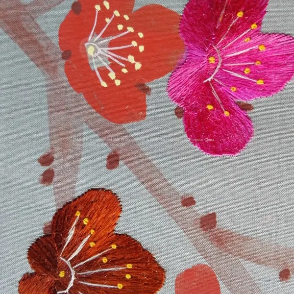 Cherry Blossom Embroidery Design photo-2