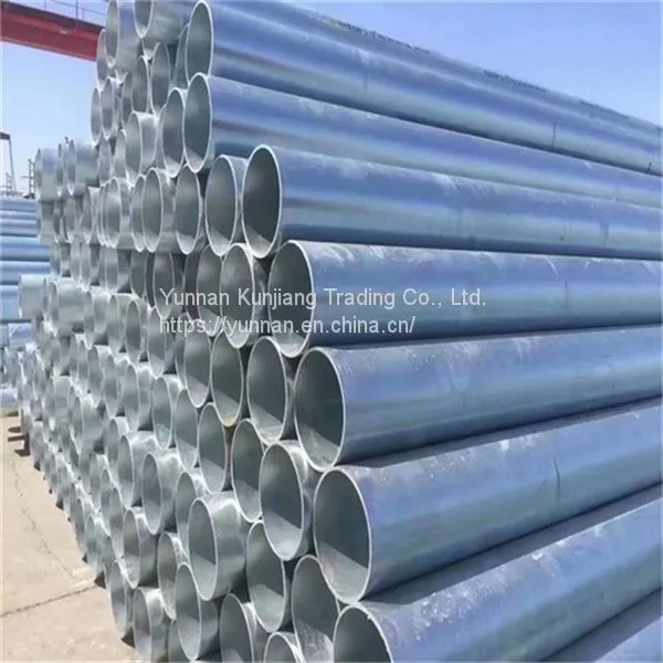 Yunnan Galvanized Steel Pipe Wholesale Q235 Hot Dip Galvanized Steel Pipe Greenhouse Vegetable Steel Pipe Specifications Are Complete photo-5