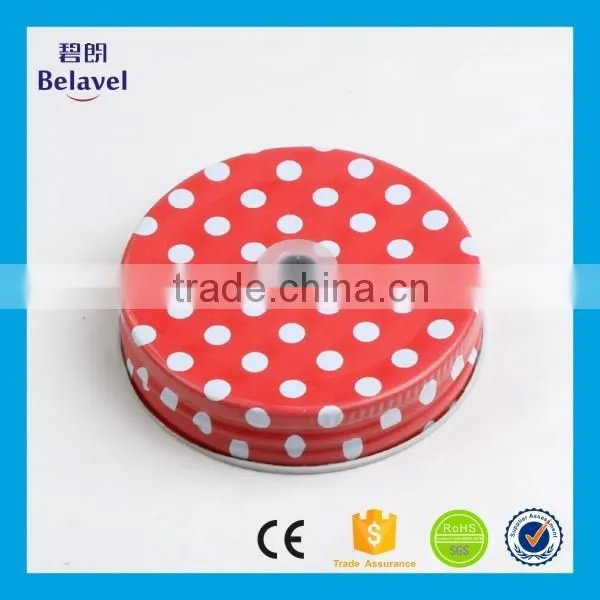 OEM Mason Jar Lid Canning Jar Tin Cap Custom Metal Screw Top Lid photo-2