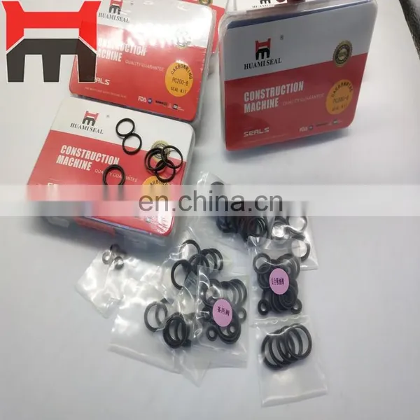 PC300-6 PC350-6 Excavator Control Valve Carbon Ring Seal Kit 708-2L-35680 708-2L-35690 photo-2