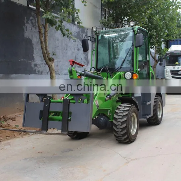 Home Use Mini Articulated Wheel Loader , Hydraulic Steering Mini Wheel Loader photo-5