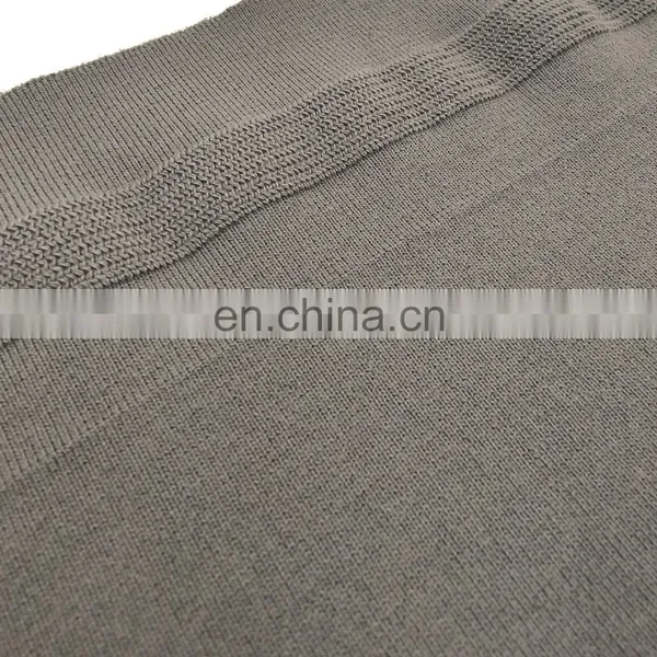 Wholesale Premium Quality Hot Selling Knitted Flats 1x1 Polyester Solid Rib Knit Fabric photo-3