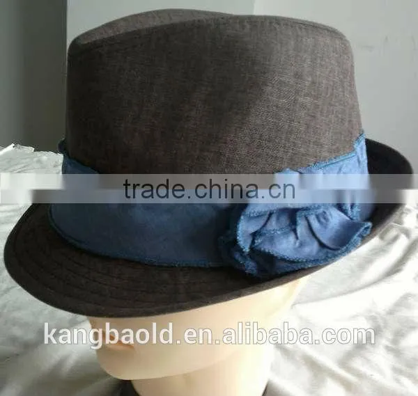 2013 Fashion new design felt wool Fedora Hat