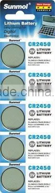 CR2450-B5P Lithium Coin Button Cells