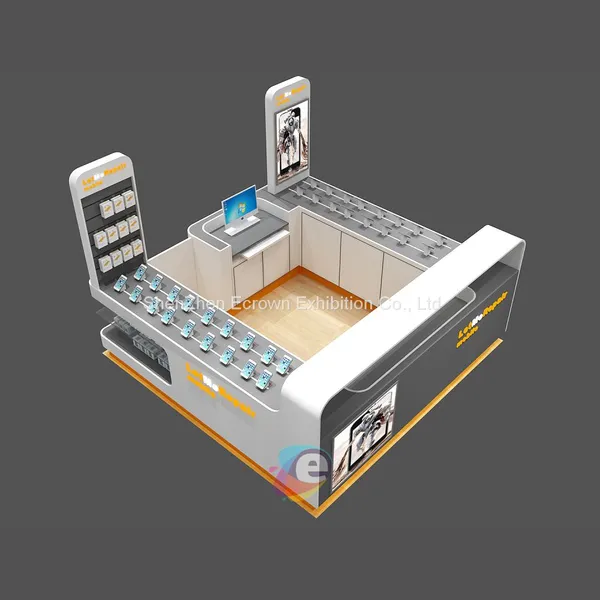 Заказной телефонный магазинный киоск для демонстрации