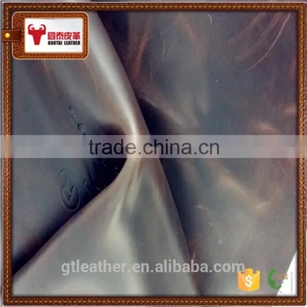 Oil Pull up Wax Cow Leather for Messager Bag and Shoes photo-5