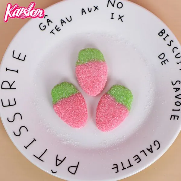 Fruit Shapes Strawberry Watermelon Chewy Gummy Candy photo-3