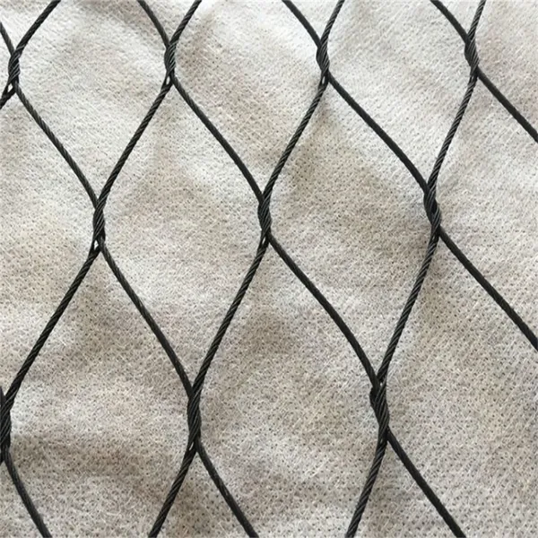China Factory Black Oxide Stainless Steel Rope Wire Mesh photo-3