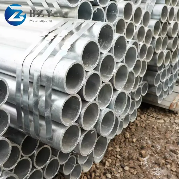 Galvanized Steel Pipe 2 Inch Schedule 40 Gi Pipe Prices Galvanized Round Steel Pipe photo-3