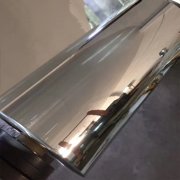50mic Silver PP BOPP Self Adhesive Label Stock Jumbo Roll Water Based Acrylic Glue Glassine Liner photo-3