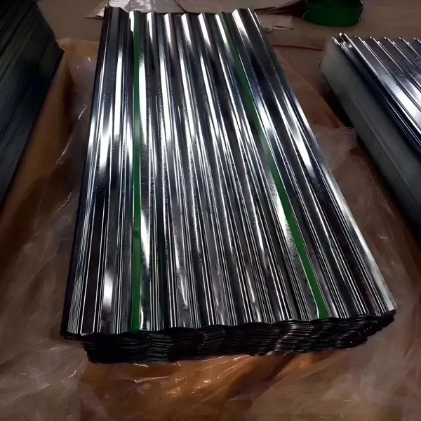 Low Price 40/M2 30 Gauge Customized Corrugated Galvanized Steel Plate photo-2