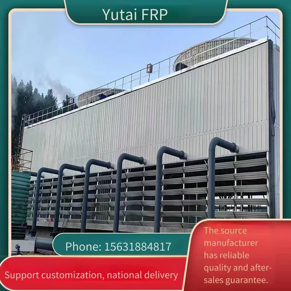 Small Spray-type Cooling Towers, Manufacturing and Supply of Square Fiberglass Reverse-flow Cooling Towers. Yutai Environmental Protection photo-5