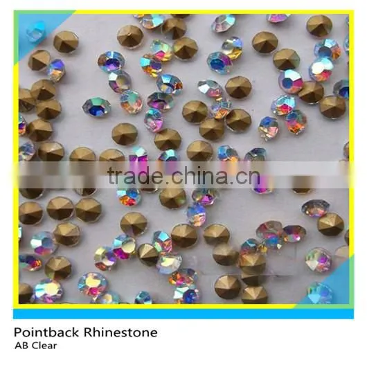 Chaton PP Stone Hot Fix Tanzanite Crystal Ss14 27pp 1 Gross 144 Pcs photo-4