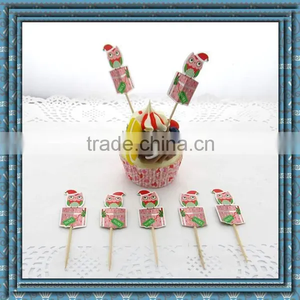 Manufacture All Kind of Cupcake Flag for Decoretion