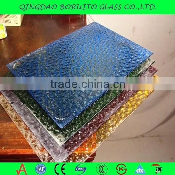 5mm Dark Blue/light Blue/golden/green/gray/bronze Pattern Glass With 3C/CE/ISO Certificate photo-4