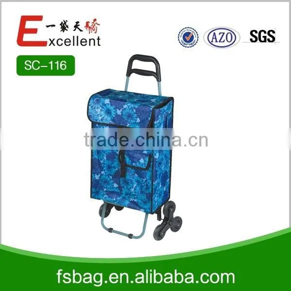 Six-wheel Shopping Trolley Bag