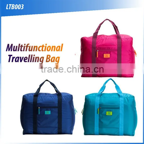 (160406) Waterproof Nylon Foldable Portable Clothing Storage Bag Travel Pouch photo-2