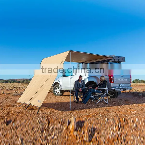 Car Side Awning with wind shield