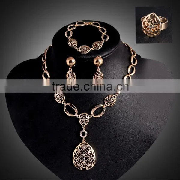 Dubai Gold Body Jewelry Set Factory Direct Price Wholesale For Ladies Set Jewelry photo-3