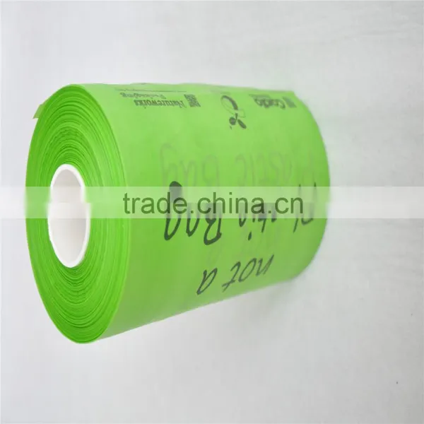 Biodegradable Plastic Punch Hole Waste Bag in Roll photo-2