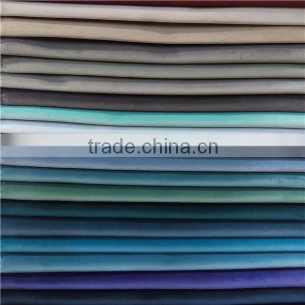Fashion New Colors 100% Polyester Italy Shiny Velvet Tricot Fabric Turkey photo-6