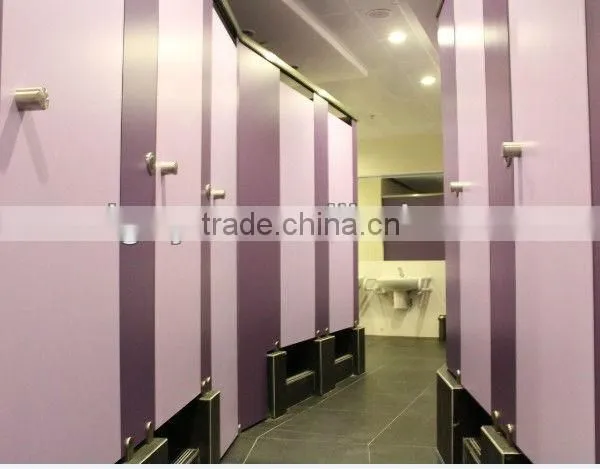 Compact Toilet Cubicle Hpl Cubicle for School photo-3