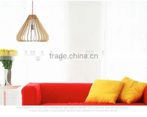 2016 Modern Ceiling Wooden Pendant Lamp JK-8005B-13 LED Pendant Light photo-3