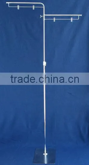 Floor Base T-type Floating POP Display Stand