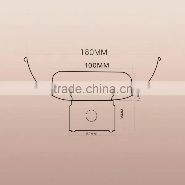 Double LED Lighting Fixture With Reflector, 600-1500mm photo-4