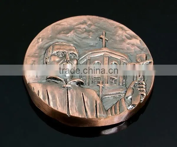 Hot Selling Souvenir Metal Great Wall Of China Coin photo-3