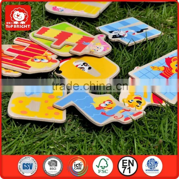 China Trade Assurance EN71 and ASTM Test 26 Pcs Alphabet Cognition Magnet Toys Wooden Magnetic Sticks Toys photo-2