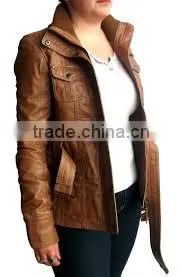 Ladies Leather Jacket photo-6