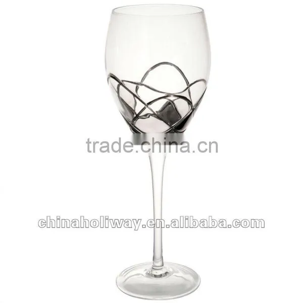 Silver Wire Water Glass