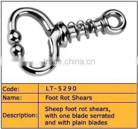 Foot Rot Shears Bull Holder / Bull Lead, Stainless Steel veterinary instruments