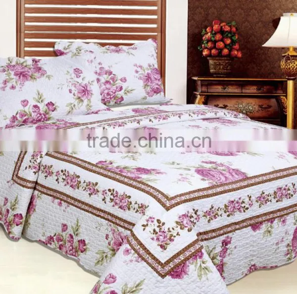 Top Quality 80GSM Microfiber Handmake/patchwork Quilt photo-2