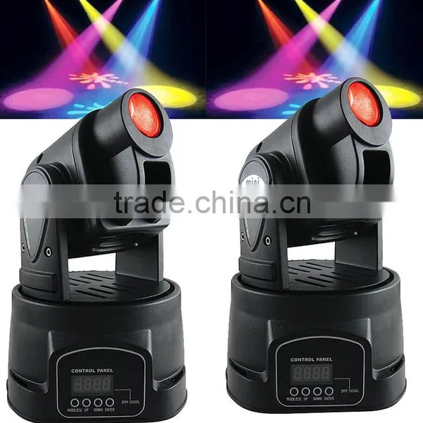 LED Mini 15W LED Moving Head Spot Beam Light photo-4