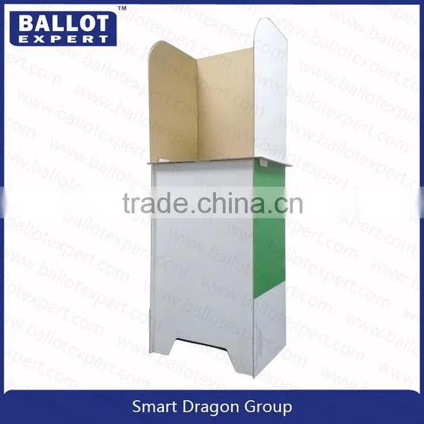 Folding Cardboard Election Polling Booth, Polling Station photo-3