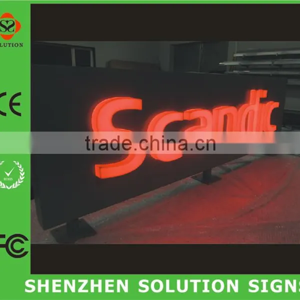 Acrylic Storefront LED Sign photo-5